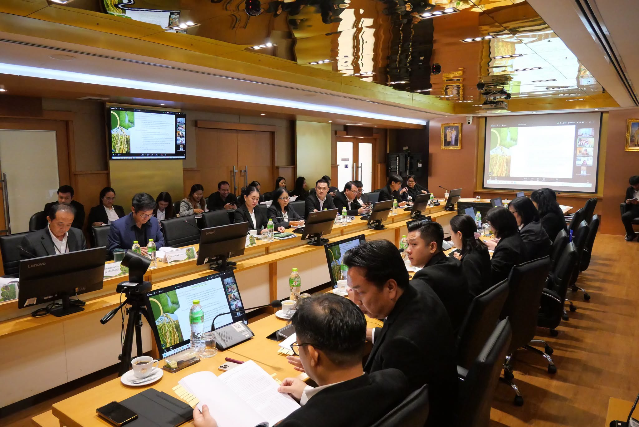 title - ผู้ตรวจราชการ ส.ป.ก.ร่วมการประชุมคณะอนุกรรมการนโยบายและบริหารข้าวแห่งชาติด้านการผลิต ครั้งที่ 1/2569 